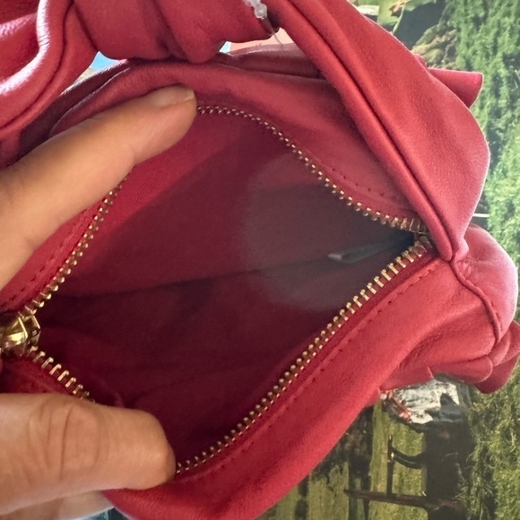 New - Anthropologie cute mini leather handle bag - Picture 4 of 5
